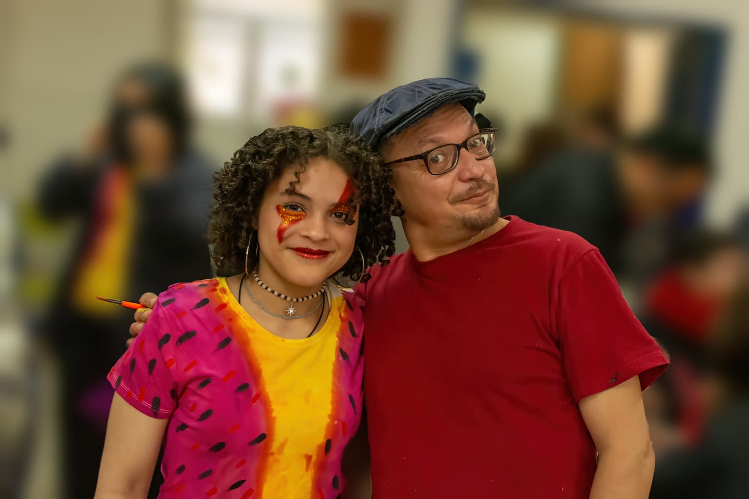 Registro del trabajo de Felipe Betancourt en el Festival Urbano de las Artes
