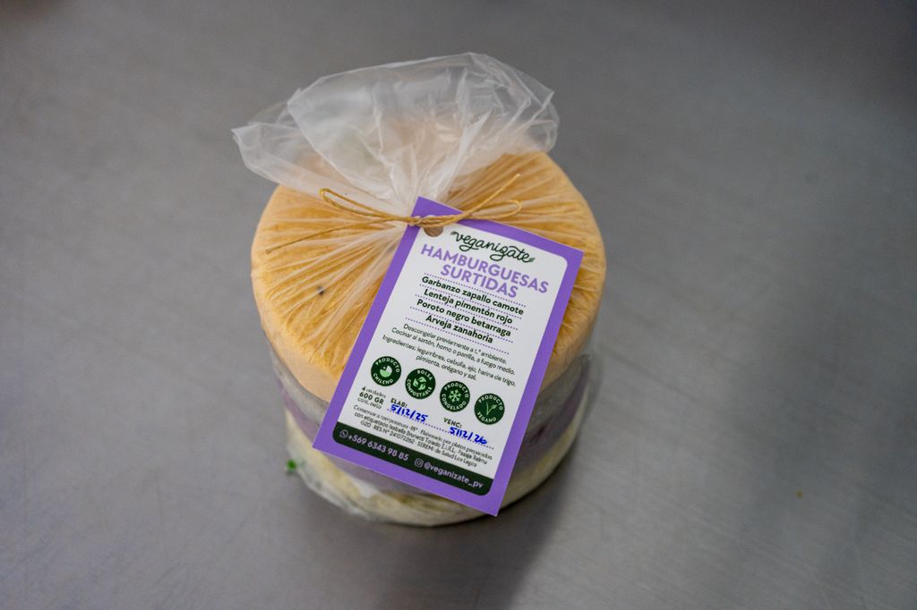 Hamburguesas congeladas Veganízate